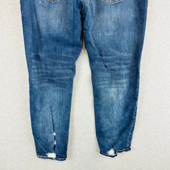 KanCan Womans Sz 15/31 Jeans Distressed Cotton Blend Pockets Blue - Picture 7 of 8